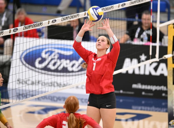 Mater Dei 3, Mira Costa 0 2023 girls vball SS D1 championship by Heston Quan 11-04-2023110420231